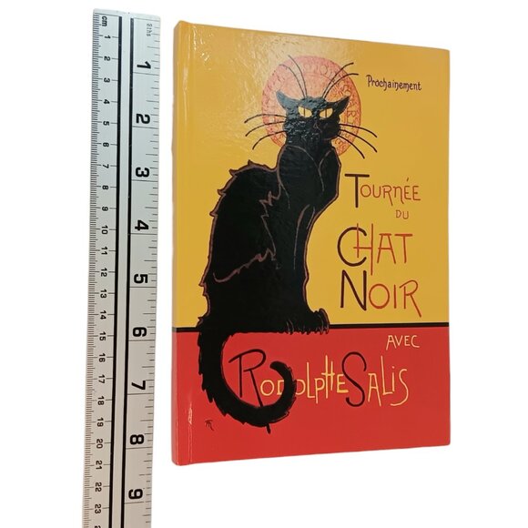 Tournee du Chat Noir The Black Cat Journal New 8" X 6" Diary Hardback - Picture 8 of 9